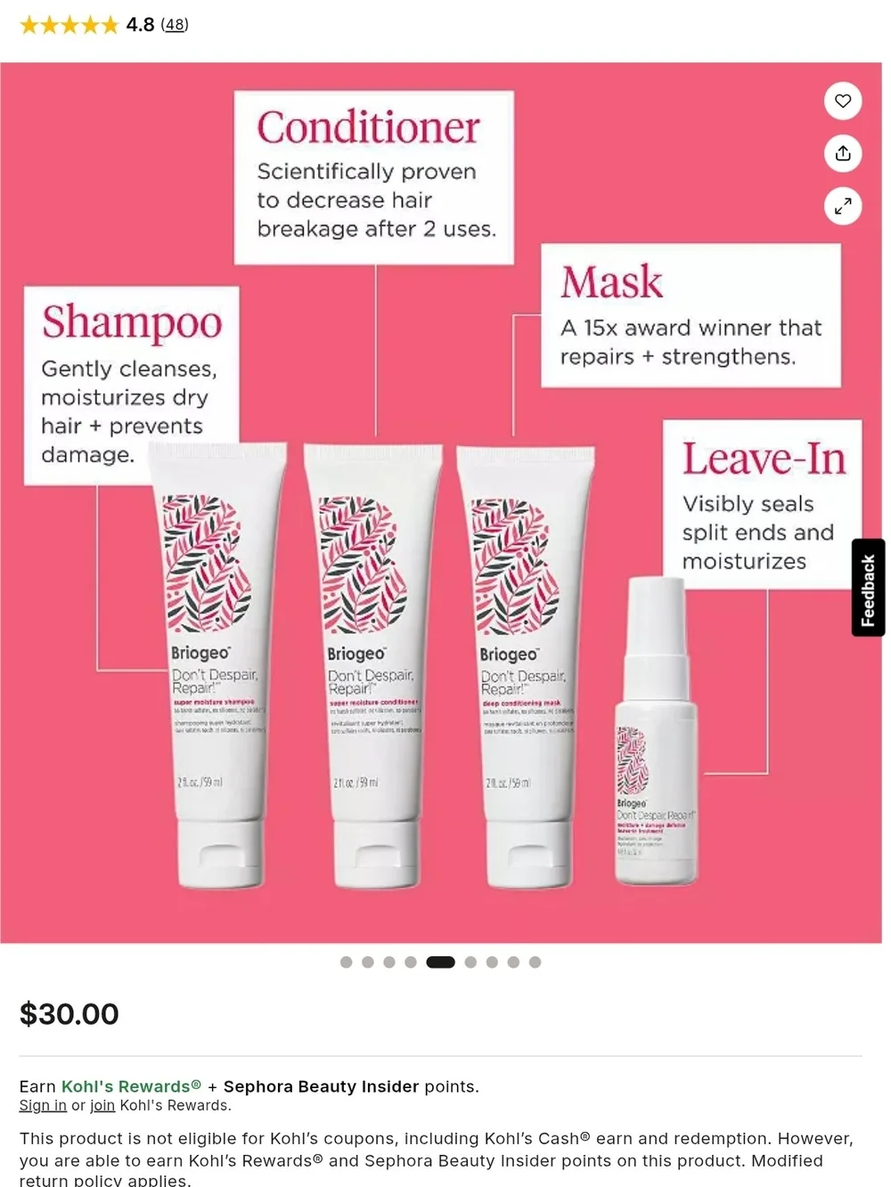 Briogeo moisture repair